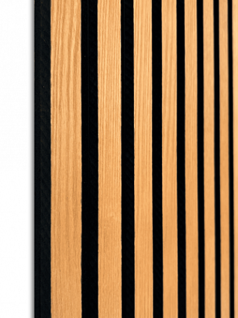 Декоративная реечная панель Woodnel Размер L (покрытие морилка)