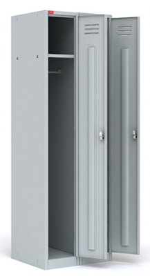 Модульный металлический шкаф для одежды ШРМ-22М