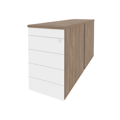 Тумба двойная приставная O.TPO-2.7 TIP