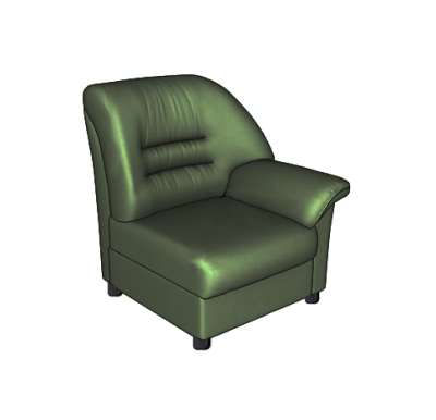 Секция 1-местная Premier с лев. подлокотником P1L