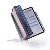 Демосистема настольная металлическая на 10 панелей DURABLE (Германия) "VARIO", 5570-00