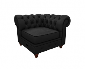 Секция 1-местная Chester-Lux с лев.подлокотником ChL1L