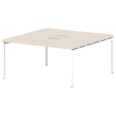 Стол-тандем на металлокаркасе Т-2