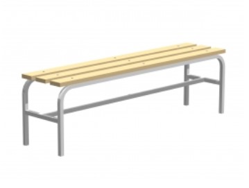 Скамья гардеробная (сосна) 2000х350х450