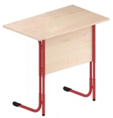 Стол ученический одноместный регулируемый СУО-2Р (2-4 гр.)